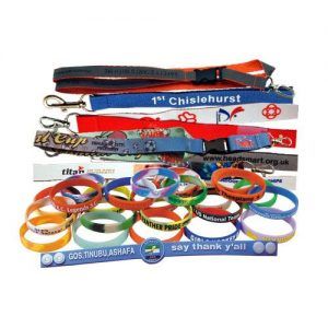 custom Printed Lanyards & Silicon Bracelets