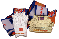  BK 5K & 10K MEDAL 