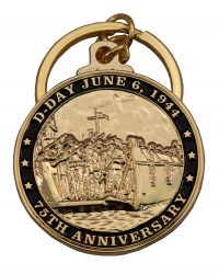 KEYCHAIN D-DAY 75TH ANN FRONT 2017 