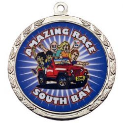 3” Mylar Double Sided Unlimited Color Medal