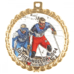  2” Mylar Unlimited Color Medal 
