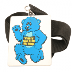  2” PVC MEDAL REGULAR LOOP STANDARD RIBBON 