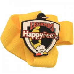  3” PVC MEDAL REGULAR LOOP STANDARD RIBBON 