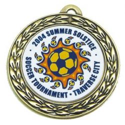  2” Mylar Unlimited Color Medal 