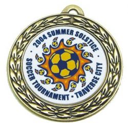 2” Mylar Unlimited Color Medal