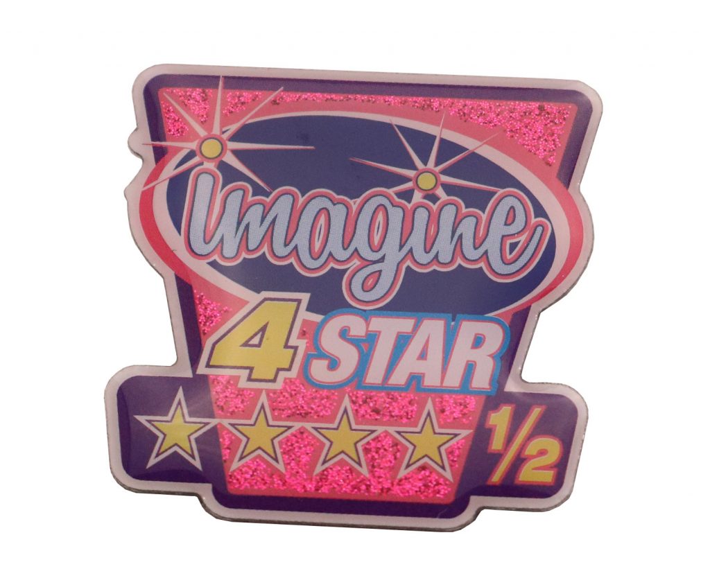 IMAGINE 4 START PIN GLITTER