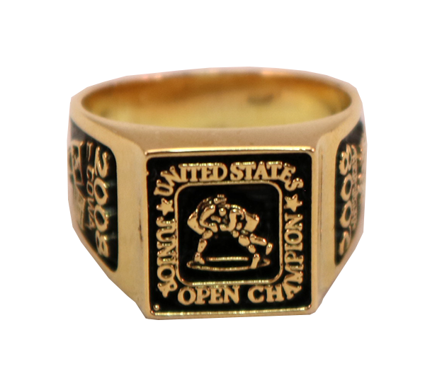 JUNIOR OPEN CHAMPS RING FRONT