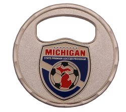MICH BOTTLE OPENER COIN FRONT