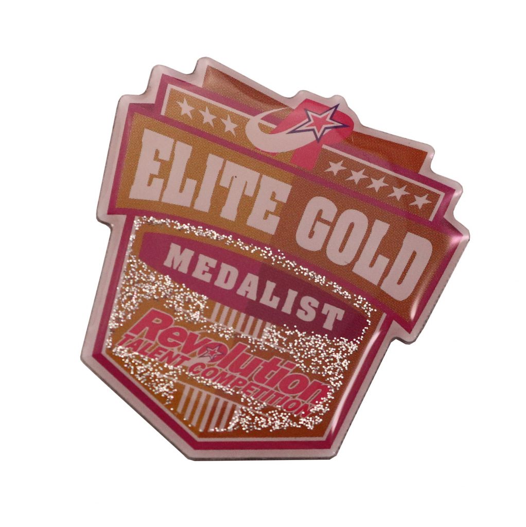 REVOLUTION ELITE GOLD PIN SCREEN PRINT