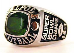 EMERALD (MAY) FACET STONE CHAMPION RING