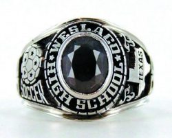 ONYX FACET STONE CHAMPION RING