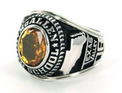 TOPAZ STONE HIGH SCHOOL RING