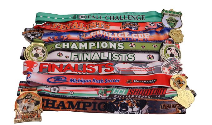 Custom Sublimated Medal Ribbons