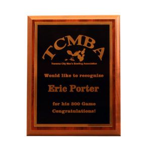 BRASS PLAQUE ECONOMY BOARD WITH BLACK PLATING ENGRAVE GOLD