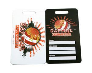 Custom Metal Soccer Bag Tags