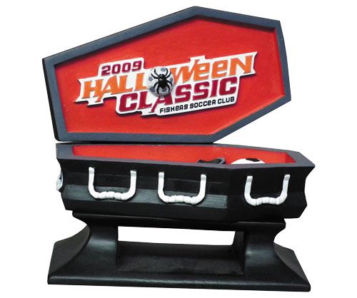 Halloween Soccer Classic Resin Award
