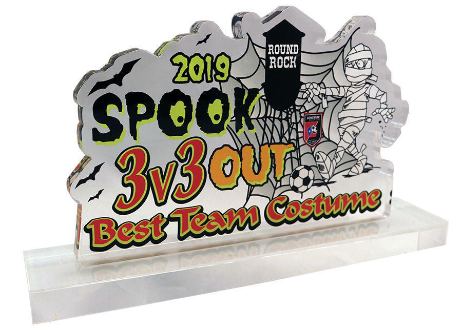 2019 SPOOK OUT ACRYLIC AWARD 1