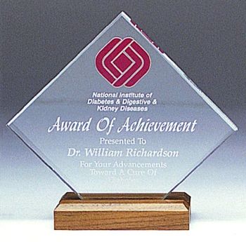 Acrylic Award of achievement