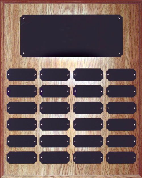 Wood Perpetual Plaque