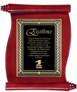 Mail Excellence Premium Plaque