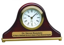  NAME PLATE ON CLOCK 