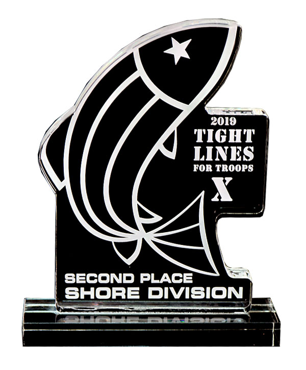 TIGHT LIENS FOR TROOPS ACRYLIC AWARD