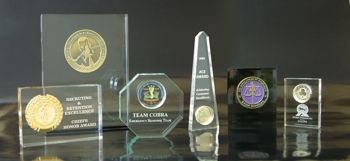 Custom Acrylic Embedment Awards