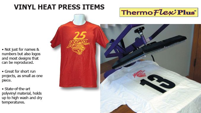 vinyl heat press items