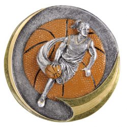 basketball award plaque - female