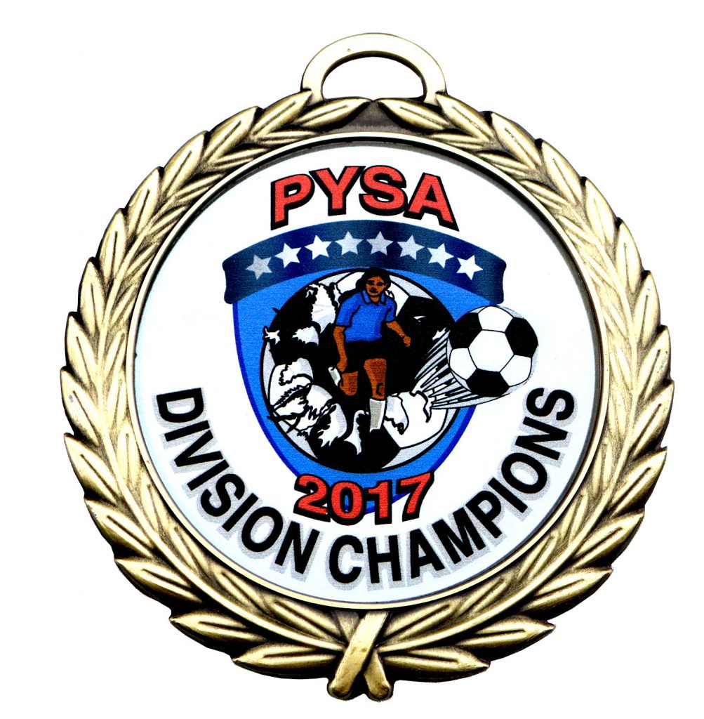 PYSA MEDAL UV PRINT