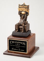 fantasy football champion trophy