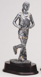 Silver and Gold Running Trophy - Female