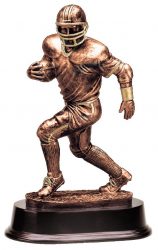 gold football trophy