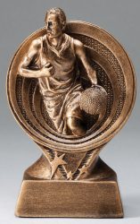 basketball trophy- male