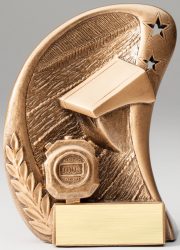 Gold Running Trophy