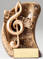 Custom Gold Music Award