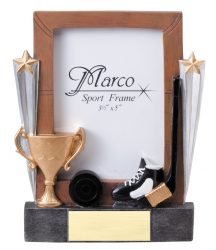 Hockey Award with picture frame