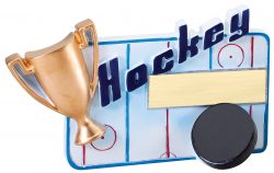 Color Hockey Award Plaque