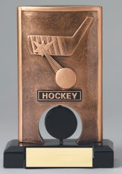 Gold Hockey Award Plaque