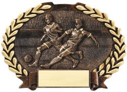 soccer award plaque - male