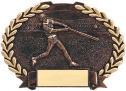 softball award plaque