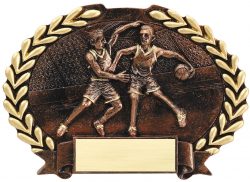 basketball award plaque