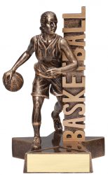 Gold Basketball Trophy - Female