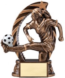 soccer trophy - female