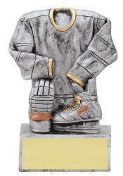Silver and Gold Hockey Trophy