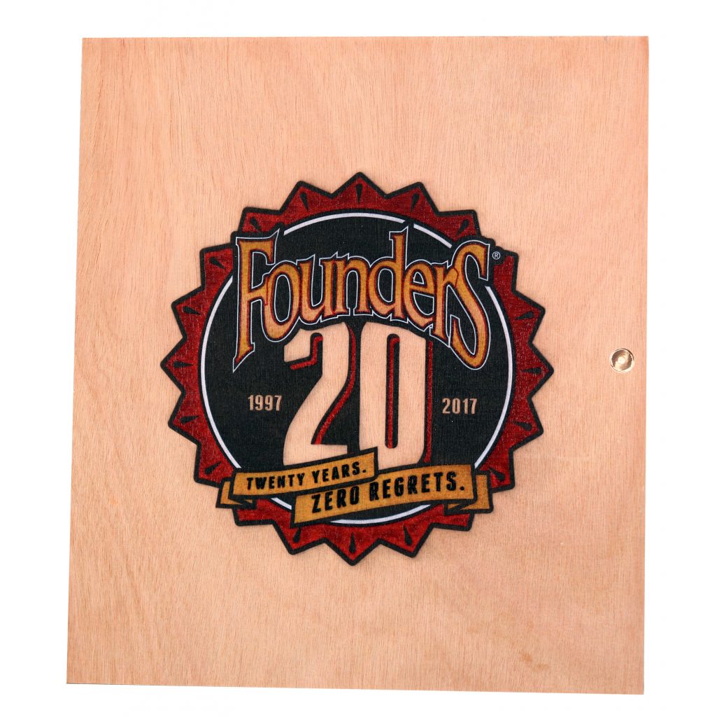 UV PRINT FOUNDERS LOGO WOOD PLAQUE