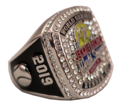  JENNIE FINCH ECON CHAMPIONSHIP RING SIDE 1 