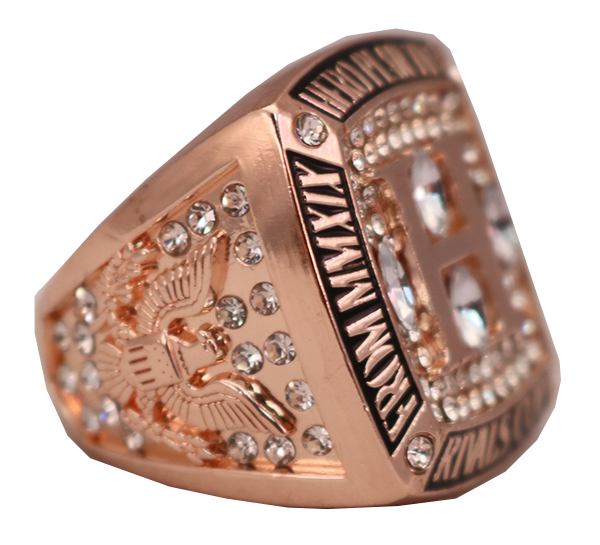 HERO PLAN TV ROSE GOLD CHAMPIONSHIP RING SIDE