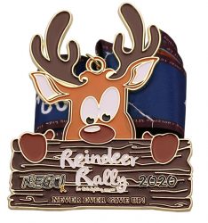  2020 REINDEER RALLY MEDAL 