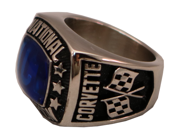 2021 ICE RING SIDE 1 CHAMPION RING WITH BLUE STONE